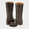 Mia | Women's Classic Western Style Knee High Leather Boots