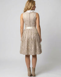 Lara | Women's Oktoberfest Dirndl Dress with Lace Blouse and Floral Midi Skirt