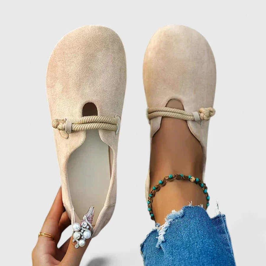 Nora | Women's Rope Detail Slip-On Flats