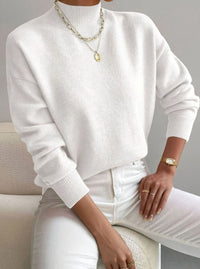 Marlene | Women's Soft Ribbed Turtleneck Knit Winter Sweater