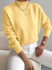 Marlene | Women's Soft Ribbed Turtleneck Knit Winter Sweater