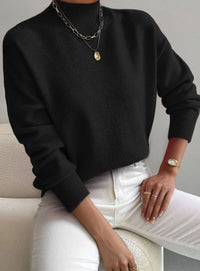 Marlene | Women's Soft Ribbed Turtleneck Knit Winter Sweater