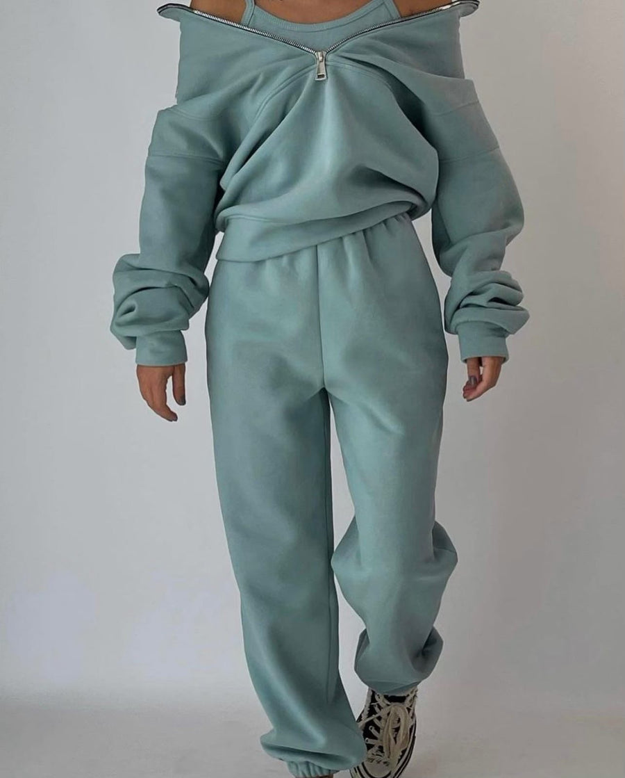 Claudia | Women's Two-Piece Lounge and Jogger Set