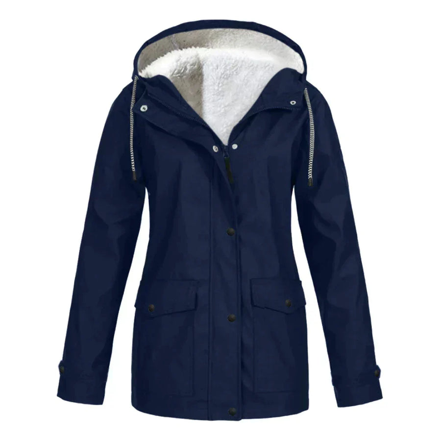 Josie | Women's Casual Lined Winter Jacket with Hood