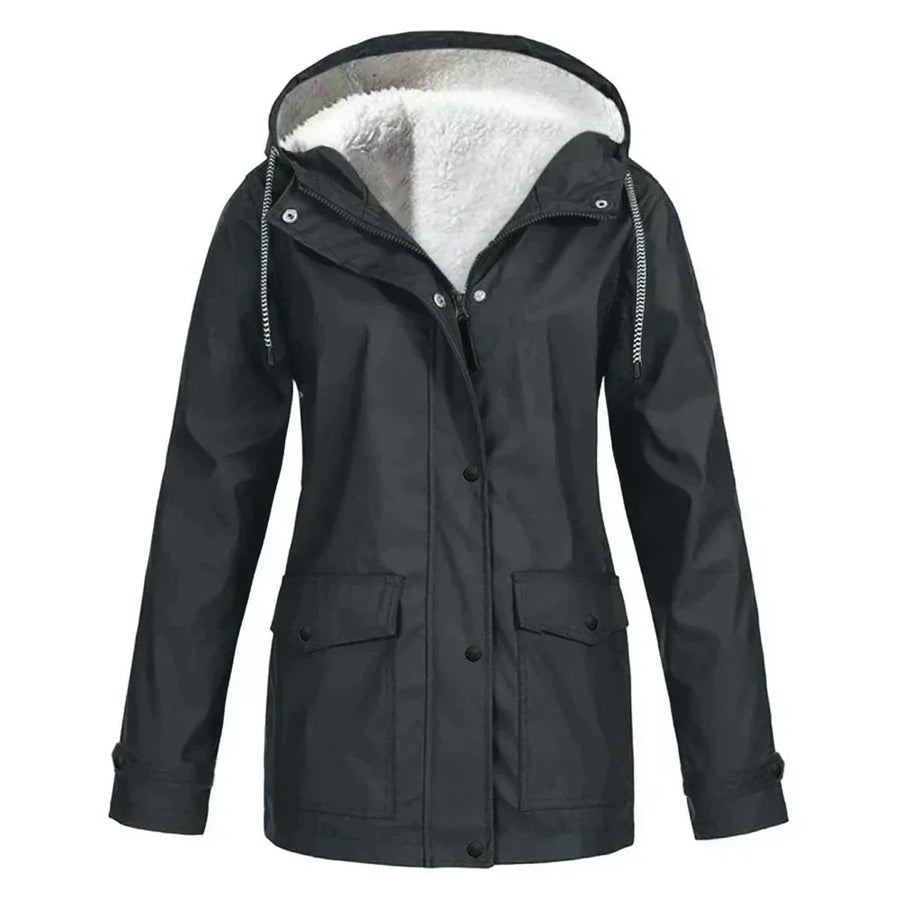 Josie | Women's Casual Lined Winter Jacket with Hood