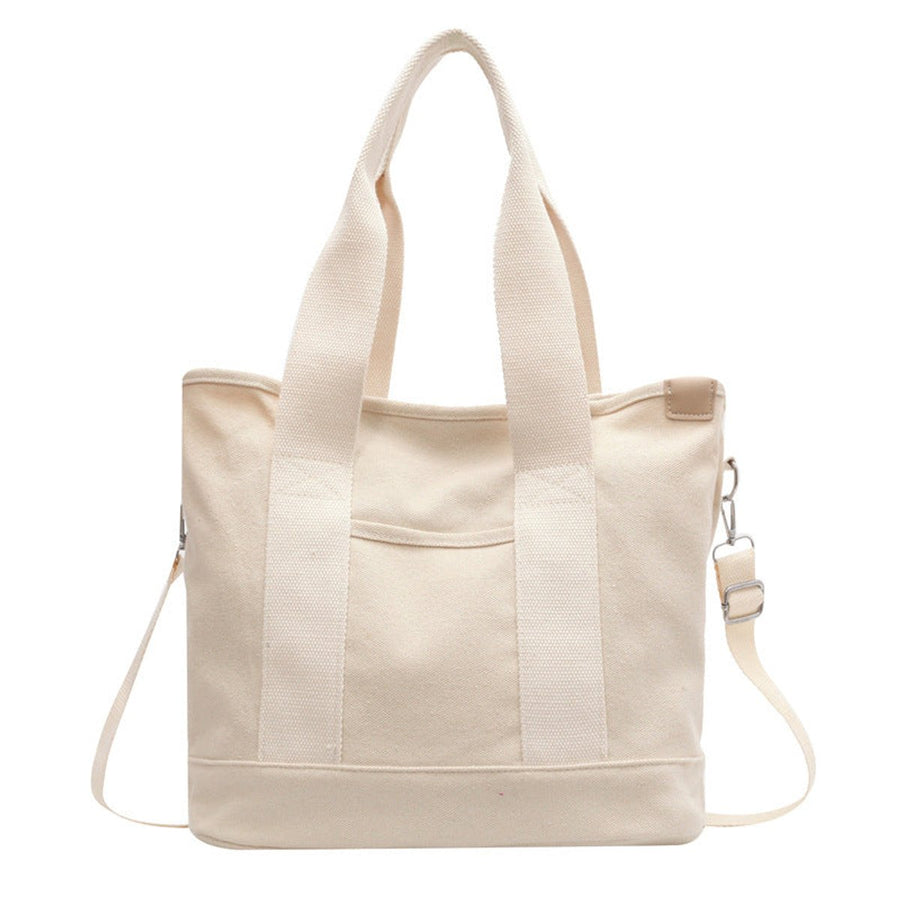 Nora | Women's Multifunctional Canvas Tote Bag with Adjustable Shoulder Strap