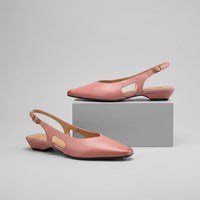 Dani Pointed Toe Slingback in Blush