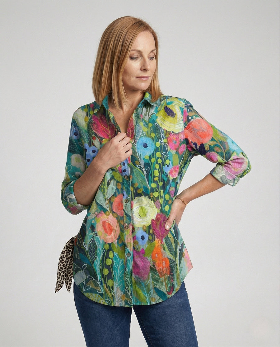 Daniela Blouse with Oversized