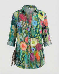 Daniela Blouse with Oversized in Multicolour