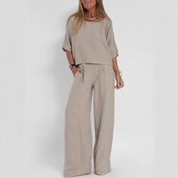 Daniela Casual Linen Top