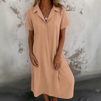 Daniela Casual Maxi Dress in Black