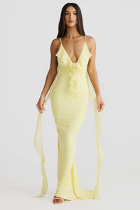 Daniela | Maxi Dress in Yellow