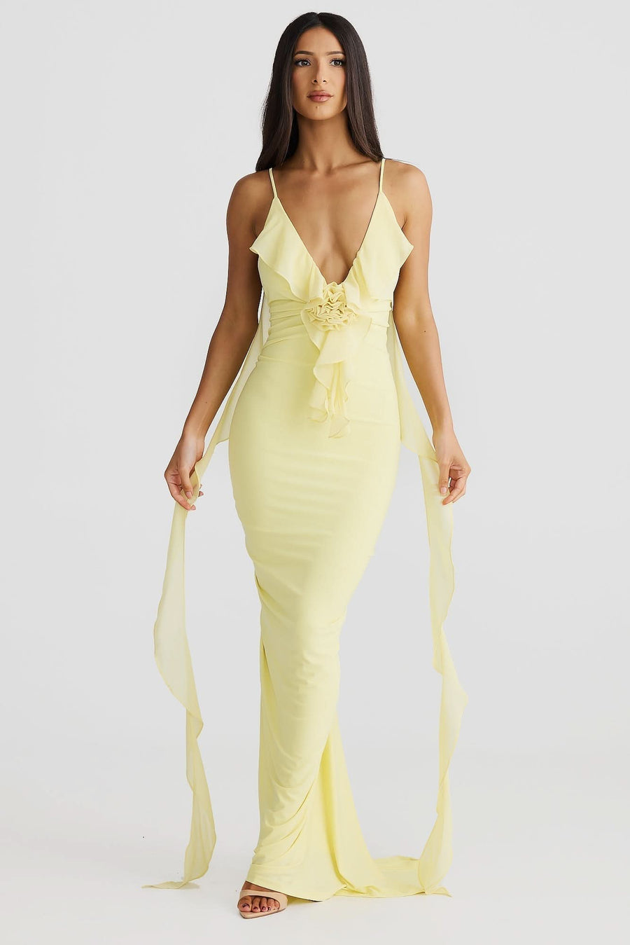 Daniela | Maxi Dress in Yellow