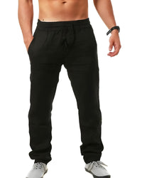 Dante Casual Trousers in Black