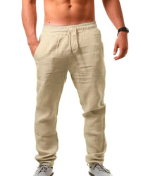 Dante Casual Trousers in Dunkel Khaki