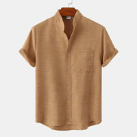 Dante Elegant Shirt in Brown