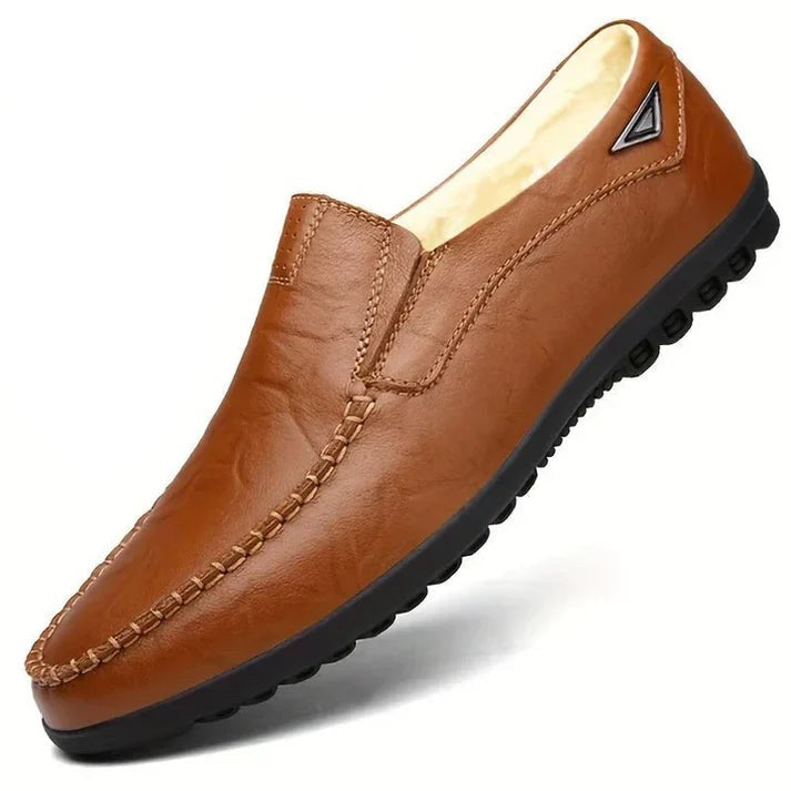 Dante Moccasins in Hellbraun (Pluschfutter)
