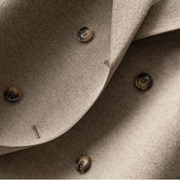 Daphne Double Breasted Pea Coat in Slate Gray