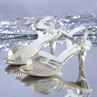 Daphne Elegant Sandals in Gold