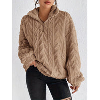 Daphne Hoodie with Hood in Khaki