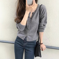 Daphne Knit Cardigan with Button Front