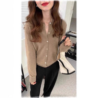 Daphne Knit Cardigan with Button Front