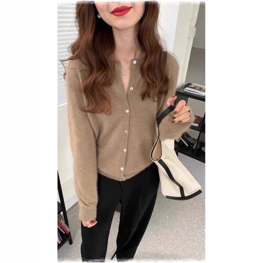 Daphne Knit Cardigan with Button Front
