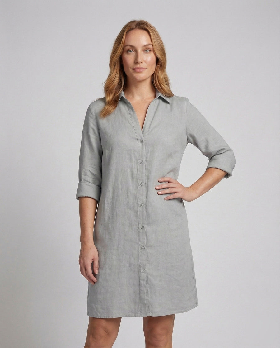 Daphne Linen Dress