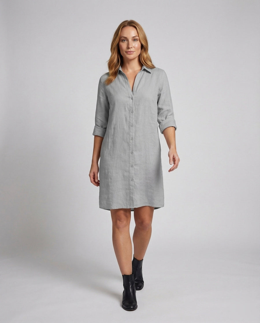Daphne Linen Dress