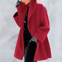 Dara Coat in Red