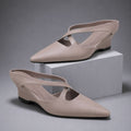Darcy Crisscross Wedge Mule
