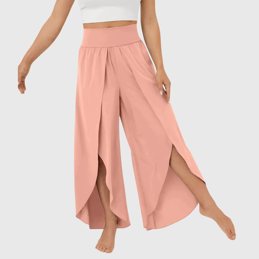Jasmin | Women's Airy Lounge Trousers with Side Split