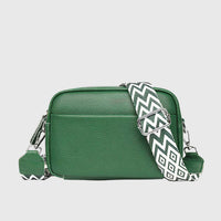 Giulia | Women's Leather Crossbody Bag with Wide Strap