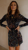 Felicia Mini Dress Sequin