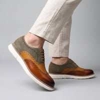 Declan Wingtip Brogue Oxford in Emerald