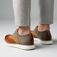 Declan Wingtip Brogue Oxford in Emerald