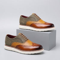 Declan Wingtip Brogue Oxford in Emerald