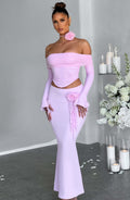 Aria Maxi Skirt - Pink