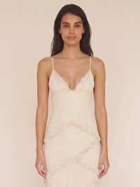 DELANEY MAXI DRESS Almond 2