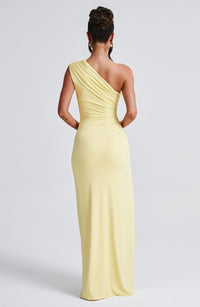 Anouk Maxi Dress – Lemon