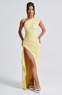 Anouk Maxi Dress – Lemon
