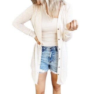 Delia Cardigan with Long Sleeve