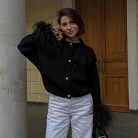 Delia Casual Knit Cardigan