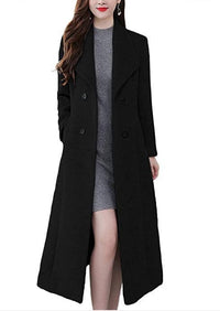 Delia Coat in Black