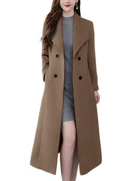 Delia Coat in Brown