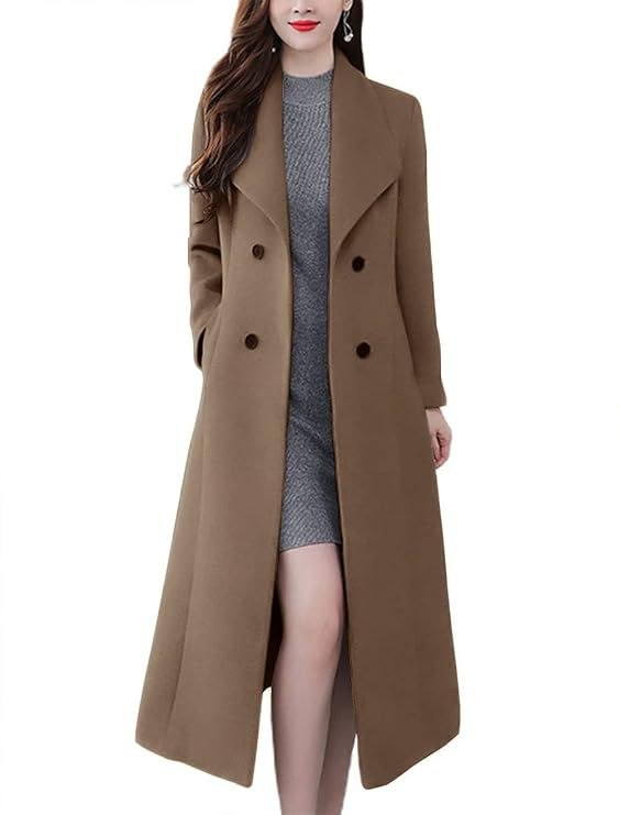 Delia Coat in Brown