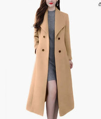 Delia Coat in Camel