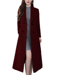 Delia Coat in Red