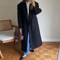 Delia Elegant Trench Coat with Belted