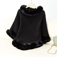 Delia Knit Blanket in Black